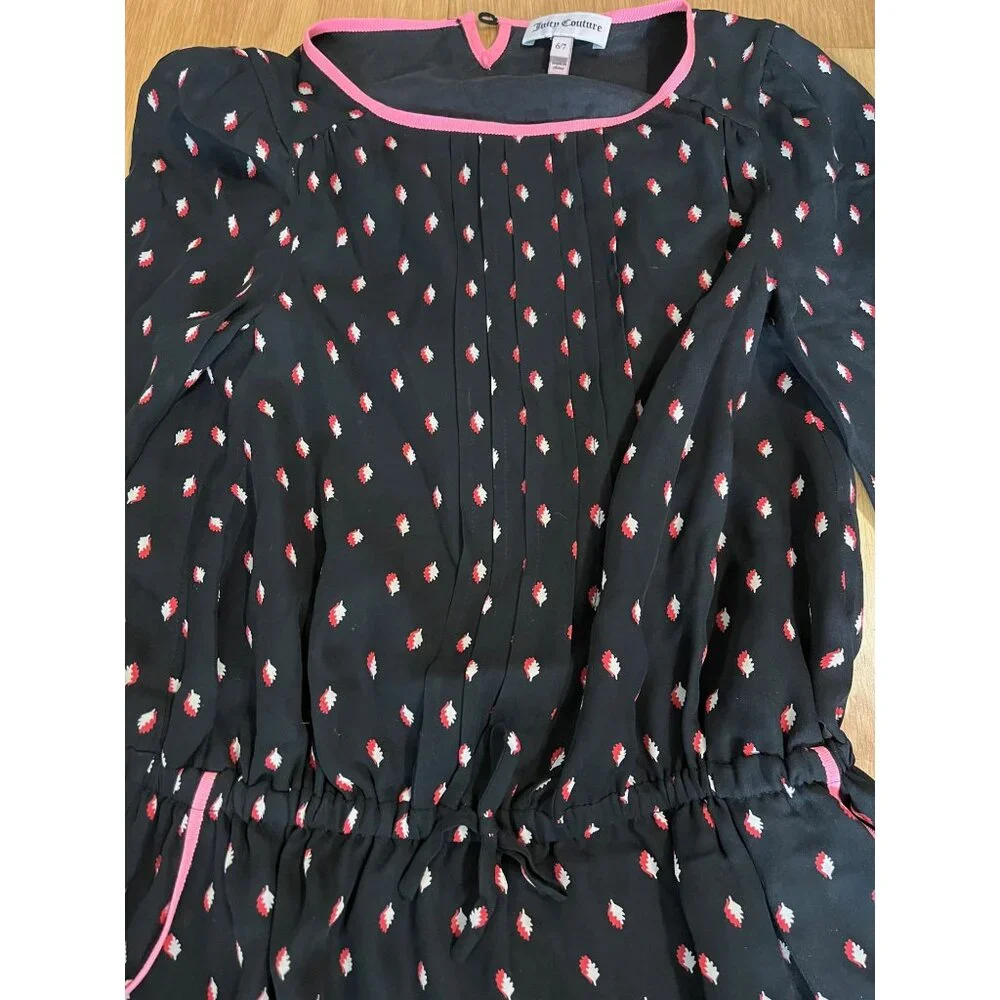 Juicy Couture Silk Girls Dress Size‎ 6/7